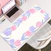 Large Mouse Pad Flower 100x50cm Locking Edge Big Computer Mousepads Cute Mousepad Big Keyboard Mat Gamer Mouse Pads Desk Mats