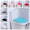 Solid Color Toilet Lid Cover Warm WC Cover Bathroom Seat Protector Toilet Dust Cover  Home Bathroom