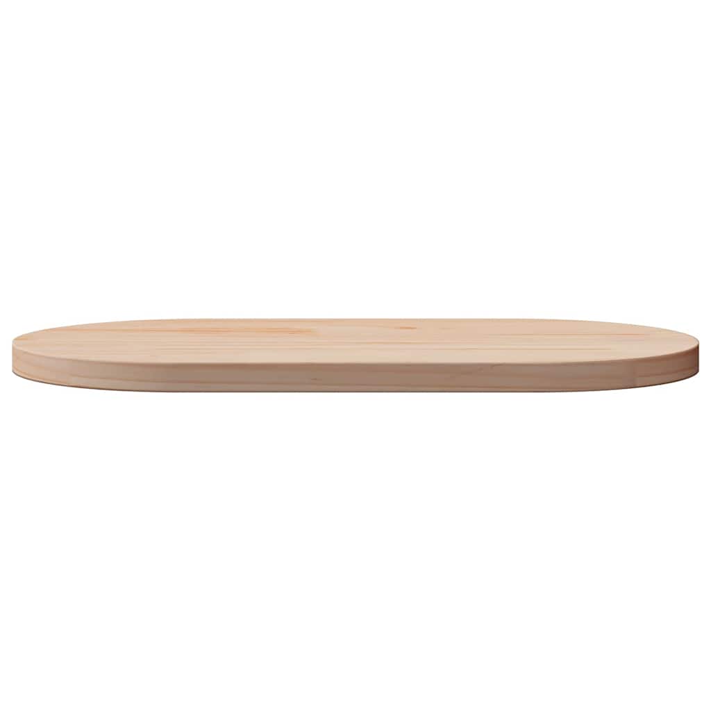 Vidaxl Blat Stołu, 60X30X2,5 Cm, Lite Drewno Sosnowe, Owalny