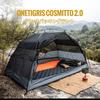 ONETIGRIS COSMITTO Easy Dome with Storage Bag Tent, 1-2 Person, Solo, Touring, Setup, Backpacking, Tent, Compact, Lightweight, Windproof, Waterproof,