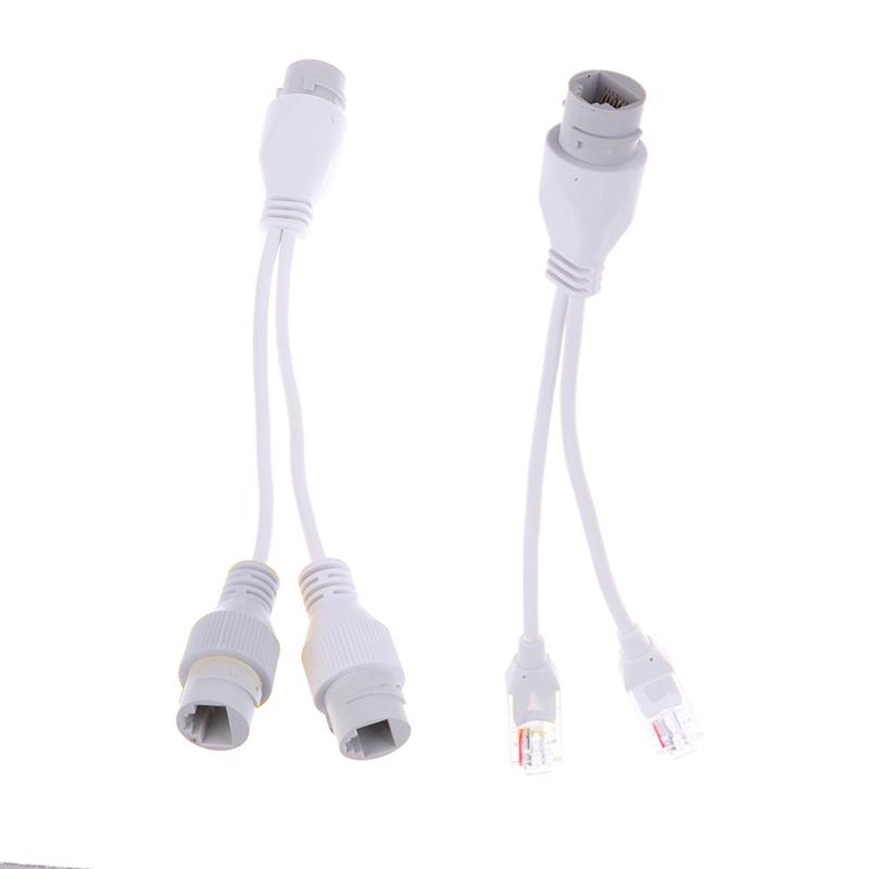 1 To 2 Adapter Network Splitter Poe Switch Connector Rj45 One-Line Dual-Purpose Adapter Network Splitter