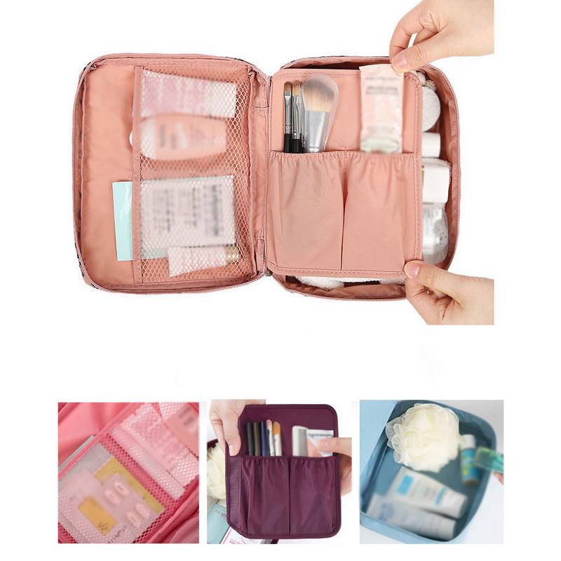 peach makeup bolsa