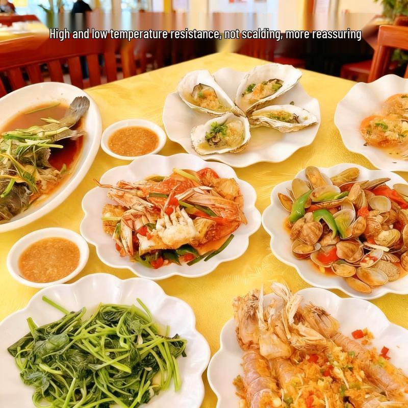 A3 Melamine Imitation Porcelain Serving Plate