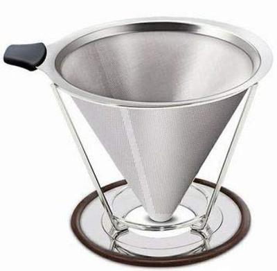 Stainless Steel Coffee Dripper That Does Not Require a Paper Filter