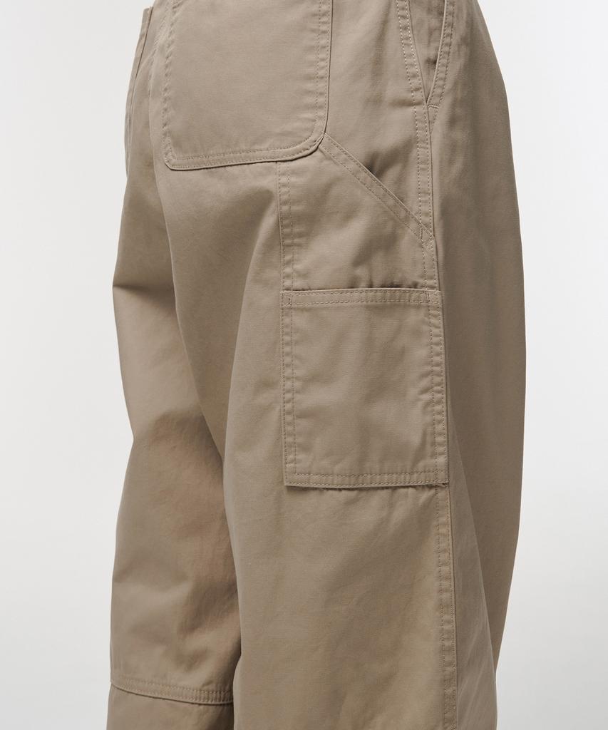MUSINSA STANDARD WOMAN Women'S Wide Carpenter Pants [Beige]