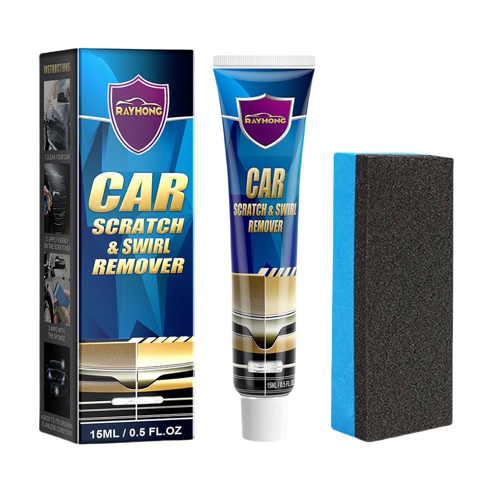 15/60ml Car Paint Protection Polishing Auto Polishing Kit with Sponges Car Scratch Repair Paste Car Polish Scratch Remover