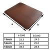 PU-Leder 13 14 15 Zoll Laptop-Hülle Tragetasche Mikrofaser-Futter Notizbuchhülle Wasser- und Spritzwassergeschützt Laptop-Tasche