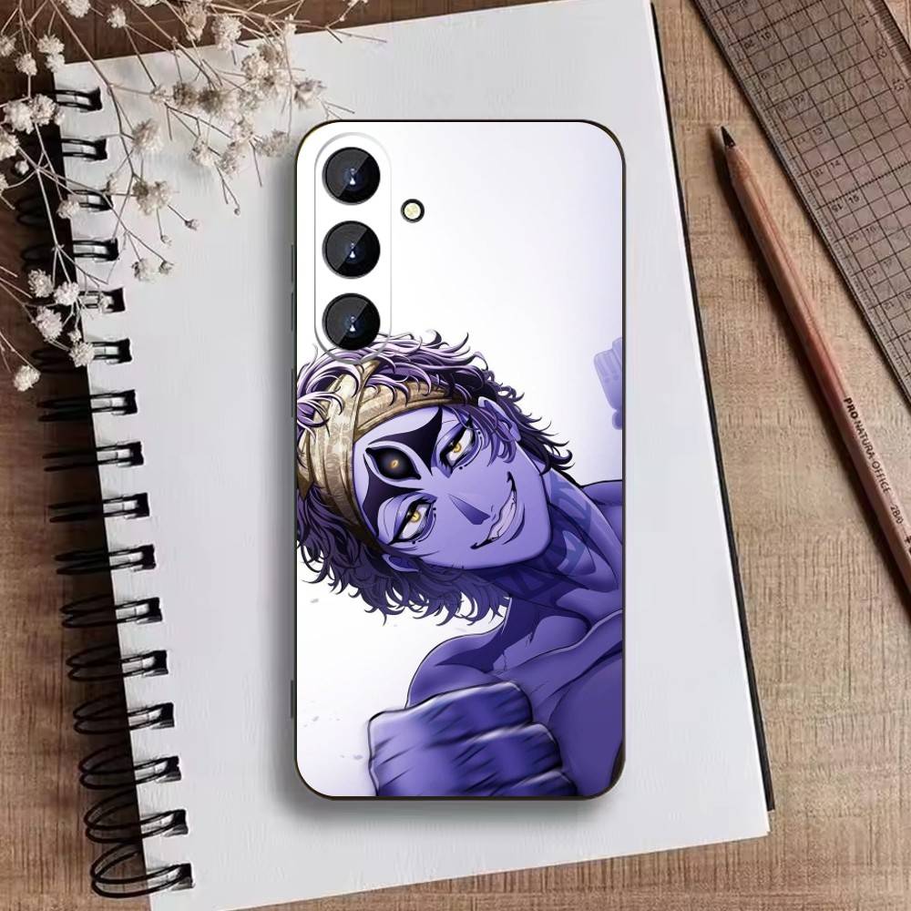 E-Record of Ragnarok Anime Phone Case For Samsung Galaxy A73,21,22,32,71,53,52,51,80,5G Soft Black Cover