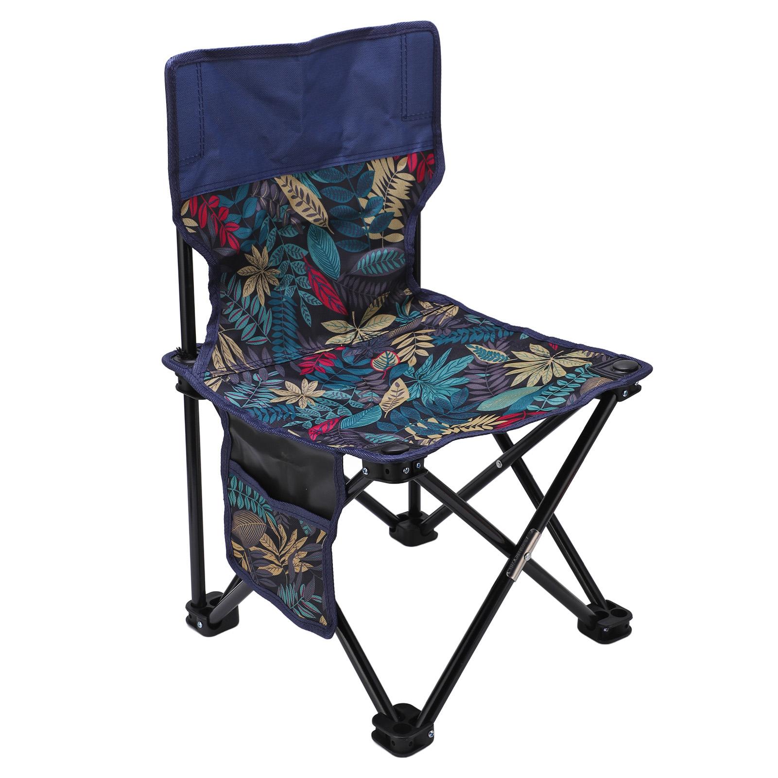 

Portable Folding Chair Waterproof Prevent Slip Large Bearing Capacity Outdoor Camping Chair for Fishing Beach