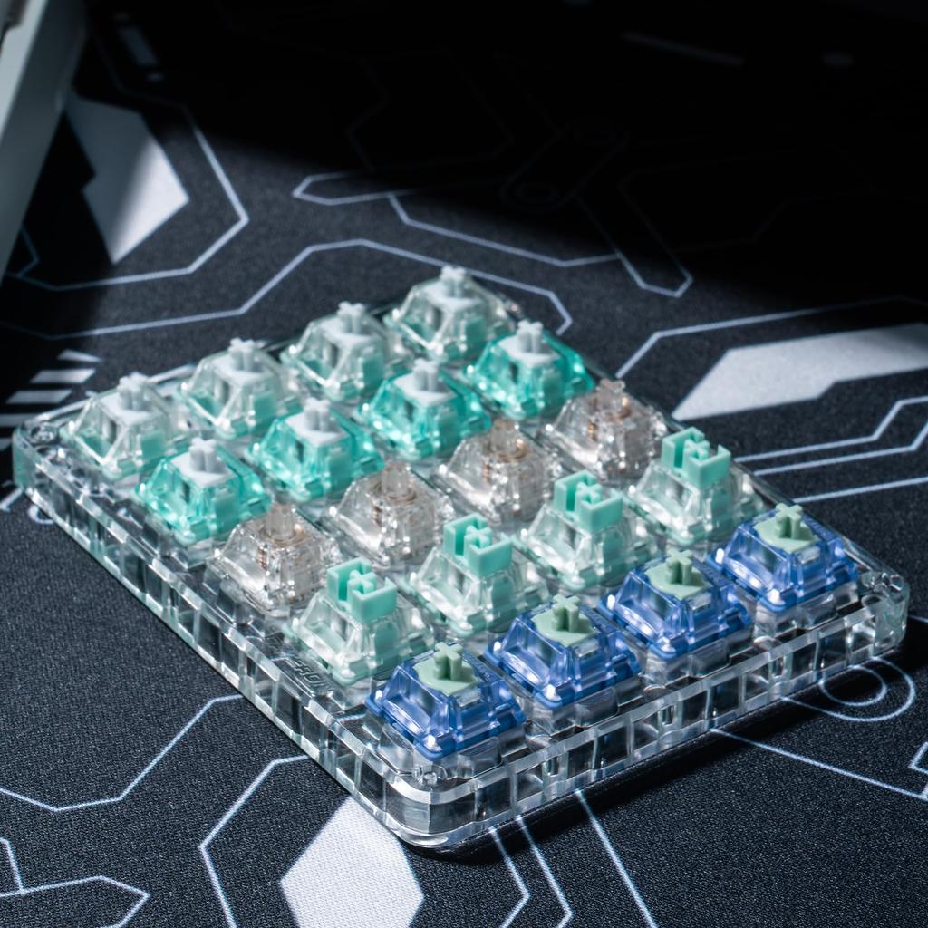 Gateron Magnetic Keyboard Switch Tester Jade Max Pro (20 pieces)