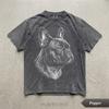 Vintage Französische Bulldogge Grafik-T-Shirt, Comfort Colors® Frenchie Liebhaber Shirt, Geschenk für Hundemama, Haustierbesitzer T-Shirt, Geschenk für Tierliebhaber, Skizzen-T-Shirt