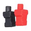 2pcs Universal Battery Terminal Covers Rubber Positive Negative Protective Boot Cap Car Accessories