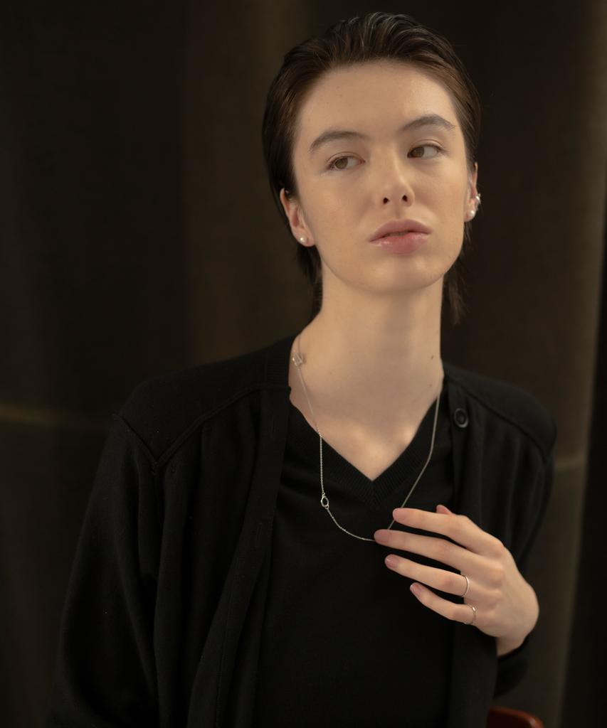 Novice Tokyo Mantel Chain Necklace / Silver