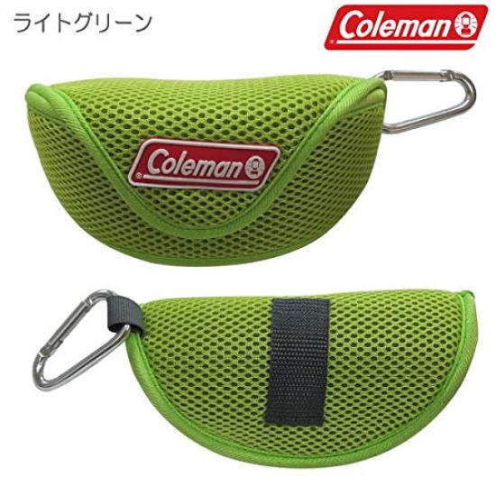 From 3 Includes Soft Polarized Stripe Stylish [Coleman] Choose Types, Case Women's Sunglasses, Smoke, Driving, Pattern, CLA01-1 (Light Green)