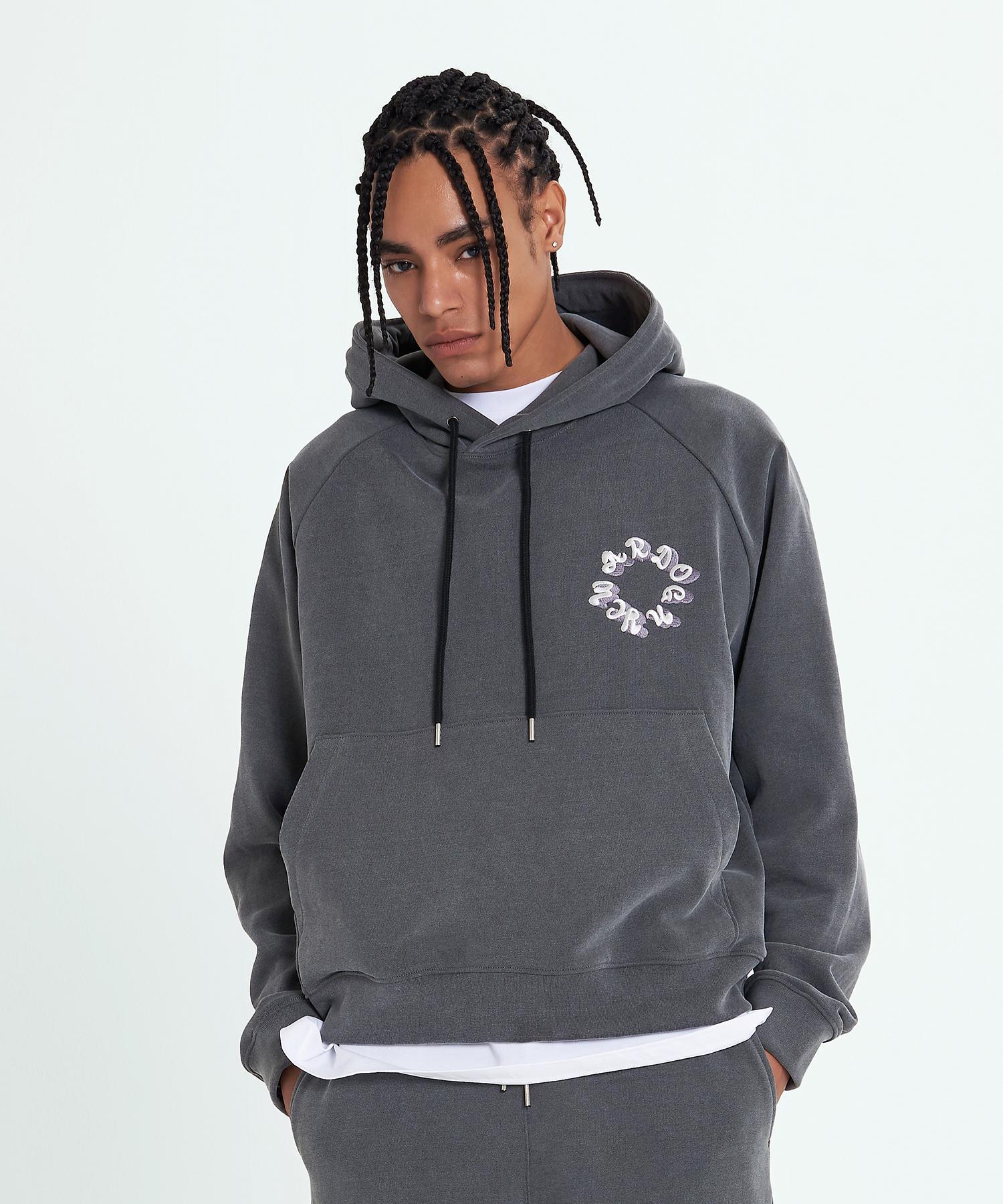 Худи с логотипом Wordog Nyc, угольный Black/M
