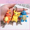 2024 Nouveau Porte-clés Pokémon Adorables Charmes Pikachu Psykokwak Figurines en Silicone