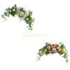 KX4B Artificial Flower Swag for Wedding Arch Reception Backdrops Table Decoration