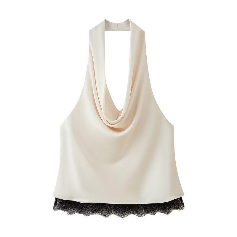 

Araltay New Arrival Fashion Style Women s Clothing Lace Decoration Satin Tops Midi Dress 3532896 3530896 Top L