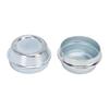 2 buc 48mm Capac de praf pentru butuc de remorcă Oțel galvanizat Capac de ungere pentru butuc roată remorcă Înlocuire pentru butuc roată remorcă Alko
