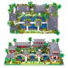 LULUFUN Microblock Suzhou Classical Backyard 3D Suzhou World Heritage Kids and Celebration New Birthday Christmas Gift Garden, Garden, Toy, Puzzle,