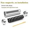Metal Car Temporary Parking Card Universal Rotate Phone Number Plate Roller Adjustment Alloy Stickers Park Card Auto Accessories