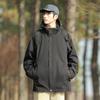 [Single Jacket] Laminated three-in-one outdoor hiking jacket for men and women, autumn waterproof and windproof jacket