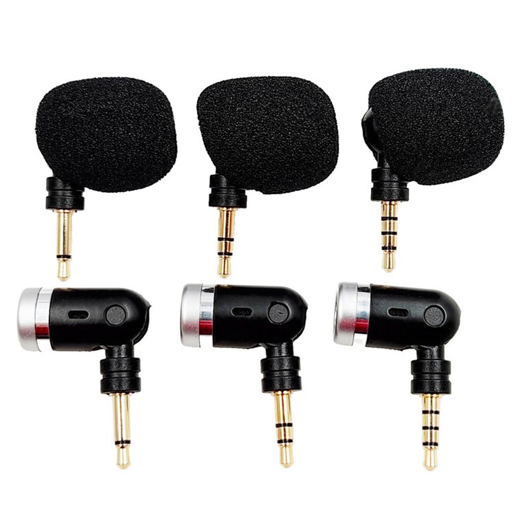 Portable Mini Microphone 3.5mm Aux Mono / Stereo / 4 Pole Flexural Bendable