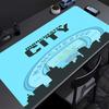 Manchester City Football Club Mauspads - Rutschfeste Gummibasis, Glatte Oberfläche für Arbeit, Gaming, Büro und Zuhause, Schreibtisch-Mauspad