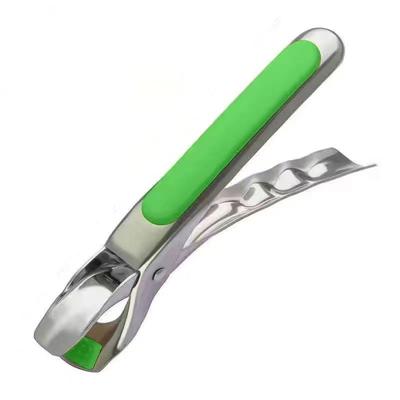 Anti-Scald Gripper Clip  Dish Non-Slip Plate Bowl Clip Retriever Tongs Silicone Handle Bowl Dishes Anti-Scald Kitchen Tool