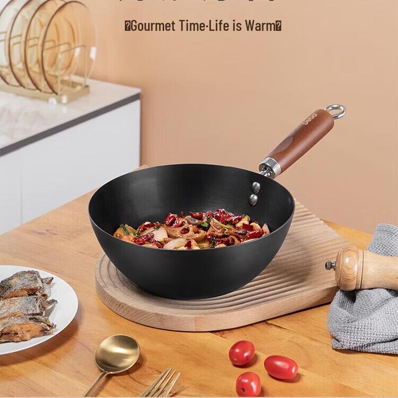 Debo DEP-864 Odera 24cm Cast Iron Non-Stick Wok