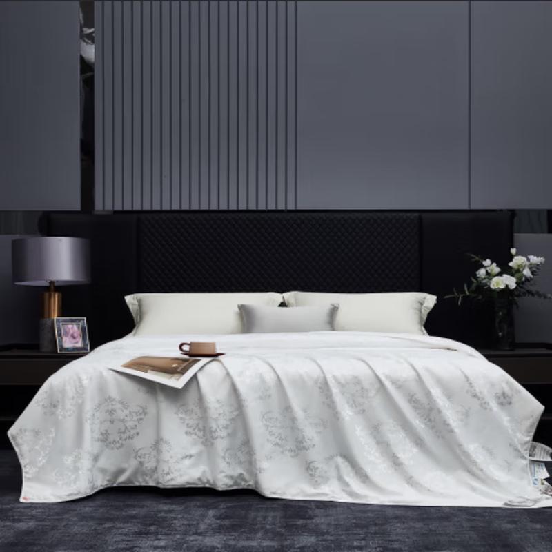 PIERTE POLO All-Cotton Jacquard Tussah Silk Quilt