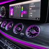 Auto LED Front- und Heck-Luftauslass 64 Farben Ambientebeleuchtung für Mercedes E-Klasse W213 Innenraum