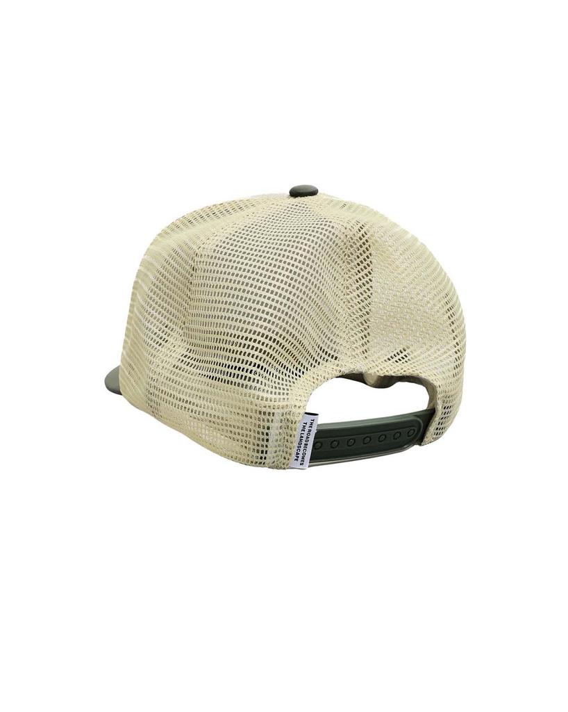 999Hyumeoniti Wave Coast Trucker Cap (Khaki)