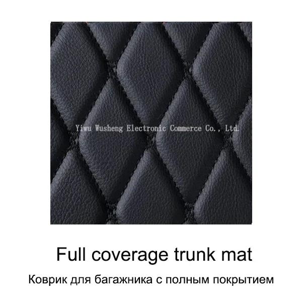 Full Coverage Car Trunk Mats for Dodge Challenger 2015-2020 JOURNEY 2009-2015 Caliber Interior Details Car Accessories
