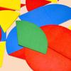 Montessori Math Fraction Puzzle Board for Early Education Kids