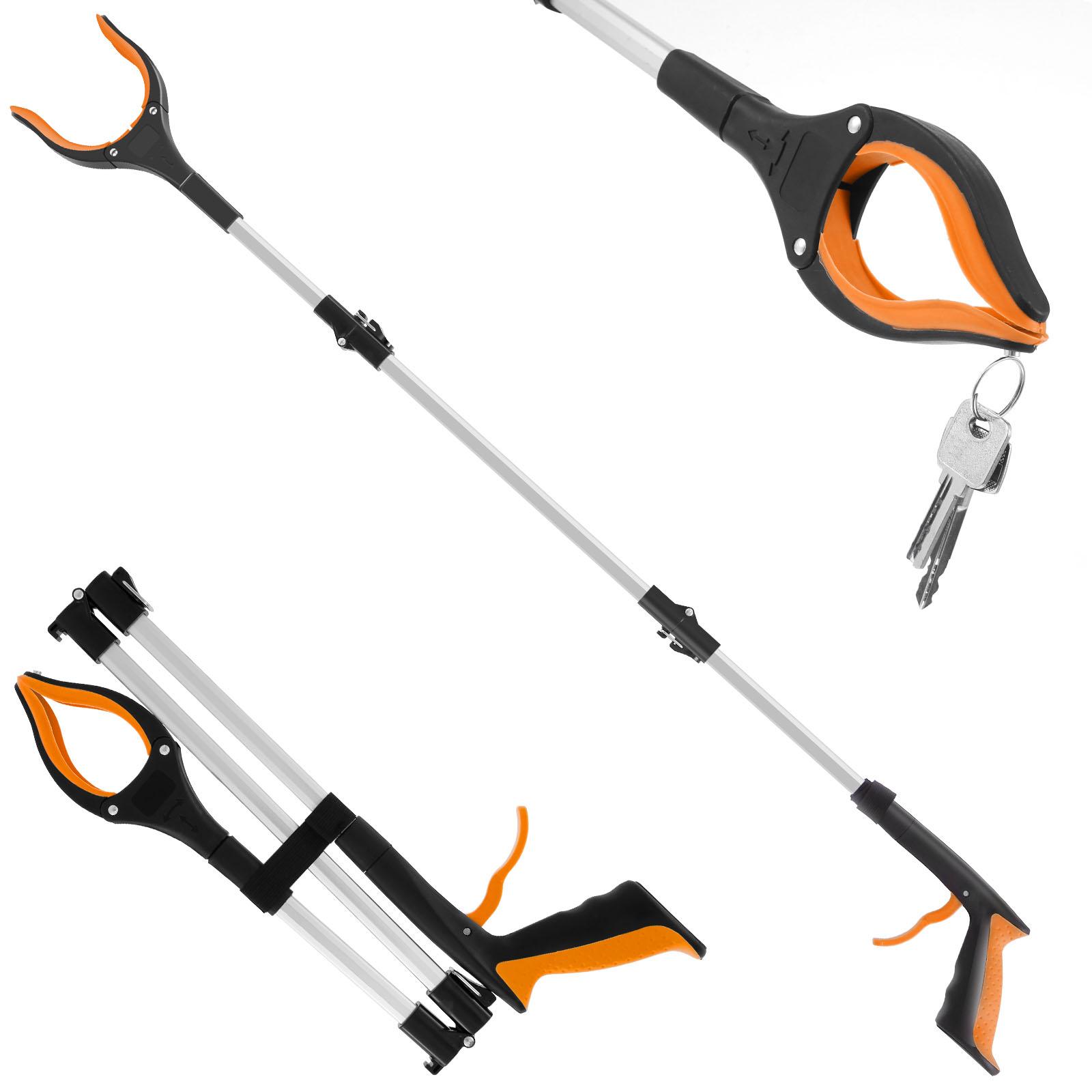 

Foldable Gripper Extender Garbage Picker Gripper with 360 ° Rotating Clip Hand Tools Litter Reachers Pickers with Non-slip Jaws