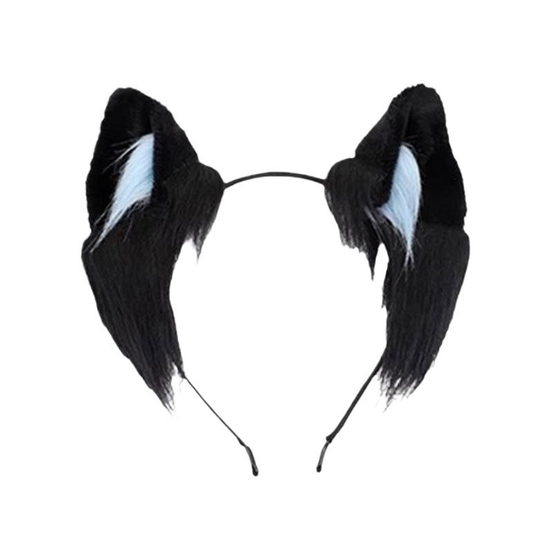 Kawaii Cat Ear Headband Cute Plush Hairband Holiday Dress Up Christmas Animal Ear Hoop Children's Hair Accessories Cosplay Gifts