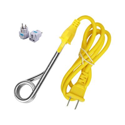 Mini 220V 600W Elektryczny Podgrzewacz Wody Natychmiastowy Wrzątek Gorąca Woda Mleko Kawa Podróżny Hotelowy Przenośny Stal Nierdzewna Grzałki Wtyczka EU