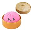Tlakové knedlíky Knedlíkové squishies Roztomilá barevná houska Hračka pomalu se vracející Úleva od stresu Fidget hračka Pro děti Dospělé Antistresový dárek
