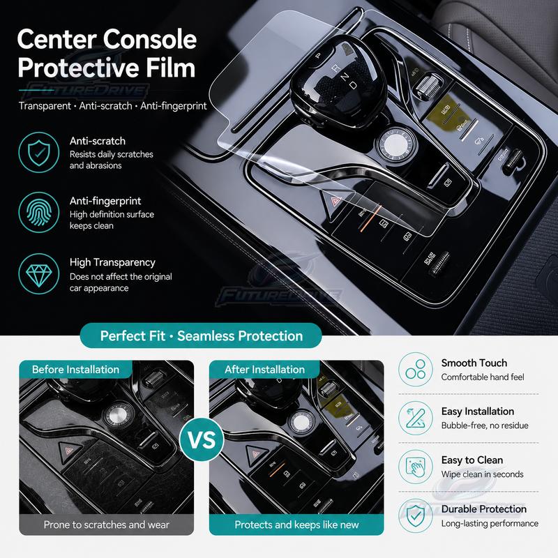 For BYD Song Pro 2026 Center Console Interior Protective Film Navigation Display Screen Protector Modification Accessory