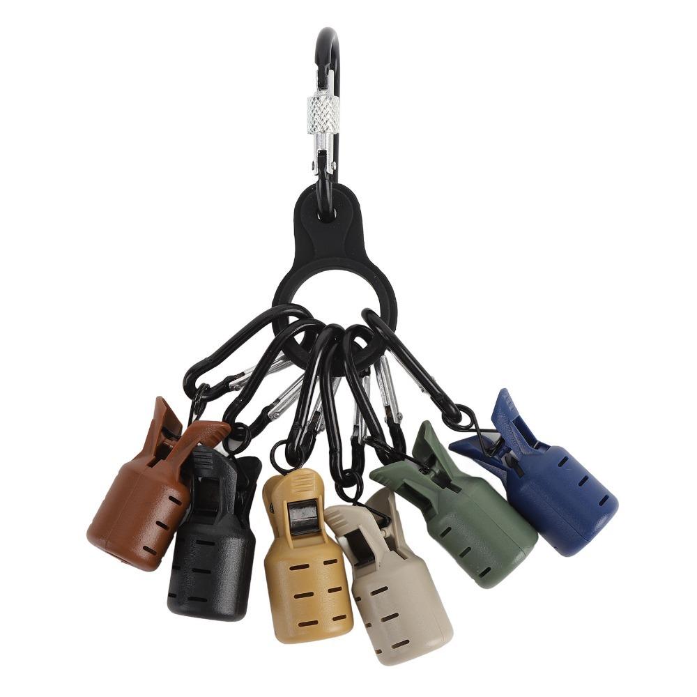 6PCS 4.5*2cm Squid Jig Hook Protector Easy Clip Squid Jig Bait Protector  River Fishing