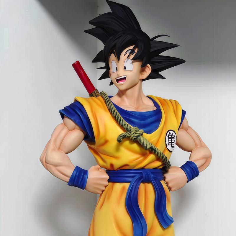 Dragon Ball Dream Super Saiyan Son Goku Somersault Cloud Standing Collection Action Figure Statue Anime Model Ornaments Toy Gift