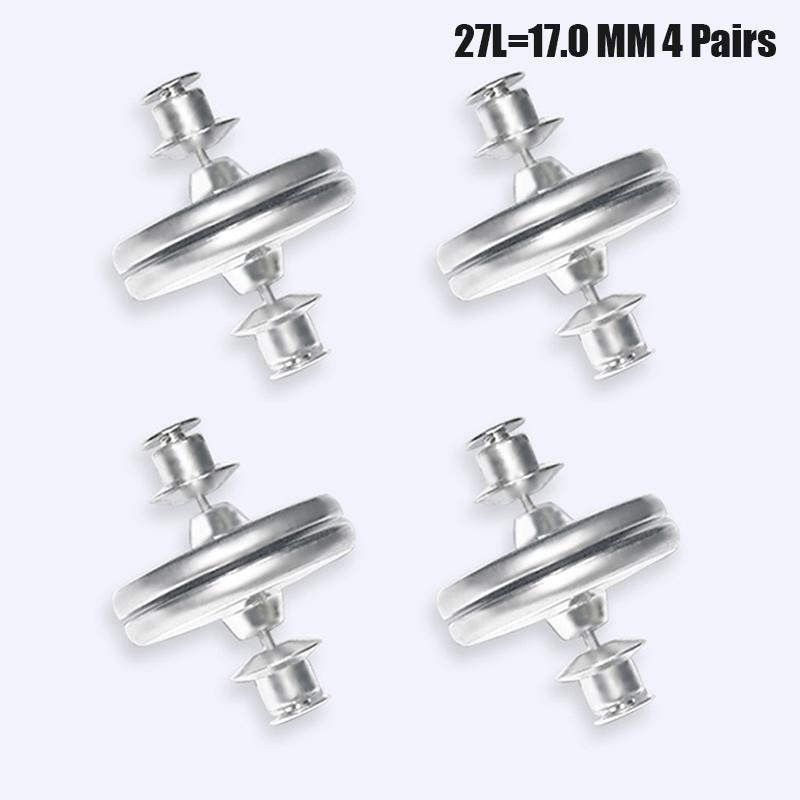 4Pairs Curtain Magnetic Button Detachable Curtain Strong Magnetic Fix Fastener Clip Adjustment Curtain Close Magnet Buckle