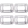 4 Pcs Exhaust Riser Gasket 3850496 3863191 0909786 for Volvo Penta V6 & V8 OMC