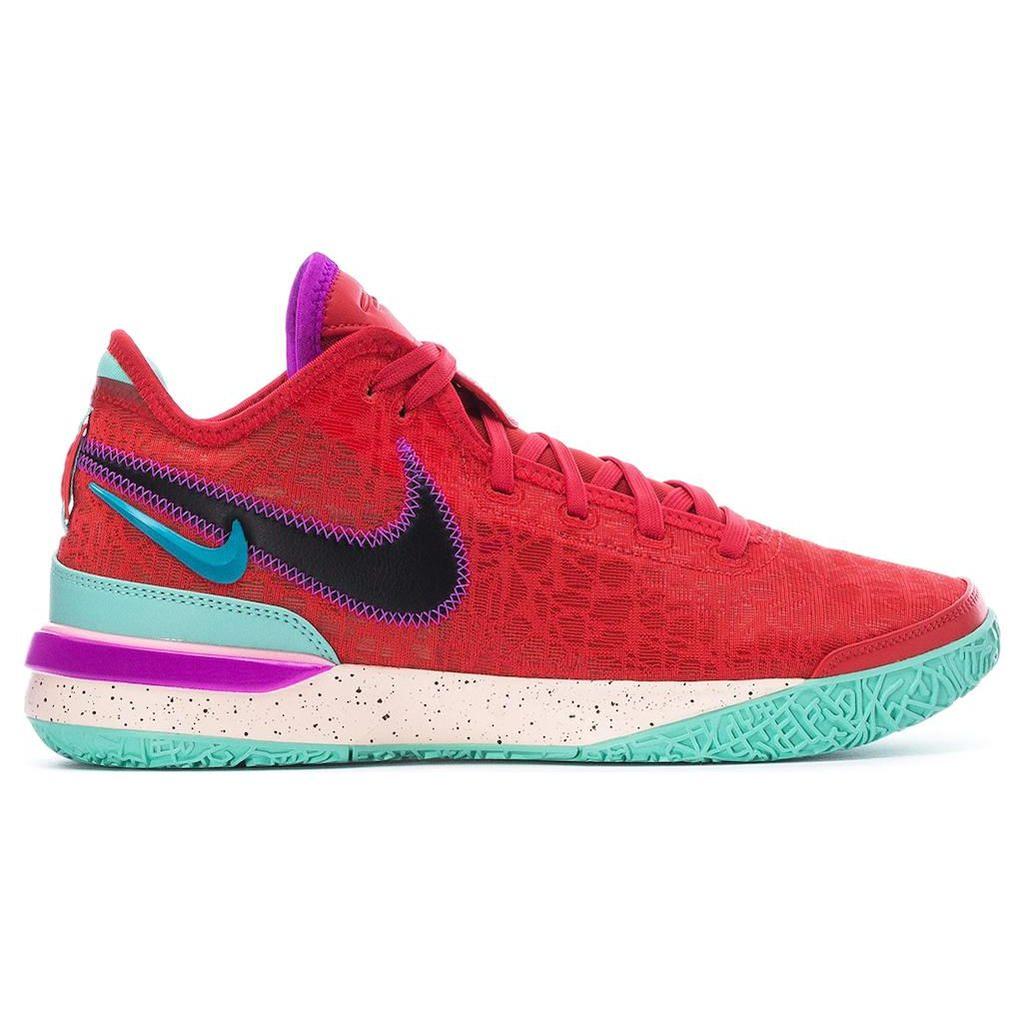 Nike Zoom LeBron NXXT Gen Track Red Men Sneakers Black Teal-Nebula Emerald-Rise DR8784-600