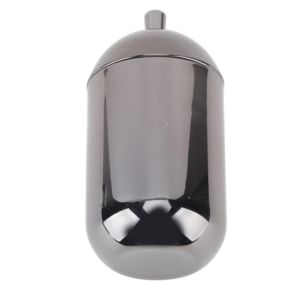 Stainless Steel Cotton Swab Holders Durable Multi Purpose Dustproof Cute Cotton Swab Canisters for Home Bathroom