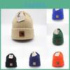 Trendy Warm Knitted Beanie With Stripes And Logo For All Seasons Cozy Winter Hat For Skiing And Outdoor Activities Available In Multiple Colors