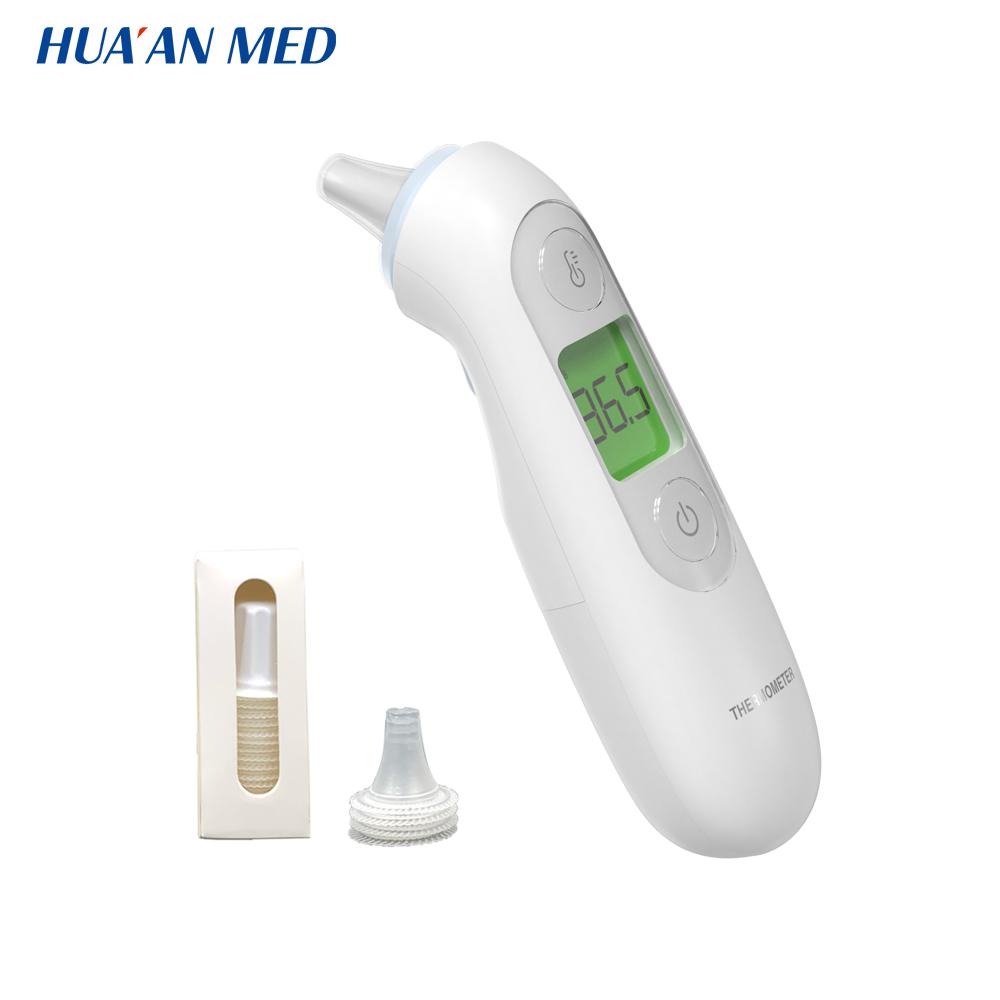 HUAAN 2 in 1 Non Contact Adults Kids Baby Product Digital Infrared Thermometer Gun With Backlight LCD ABS
