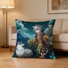 Razor Genshin Game I-Impact Pillow Case Cushion Cover Throw Pillow Case For Car Sofa