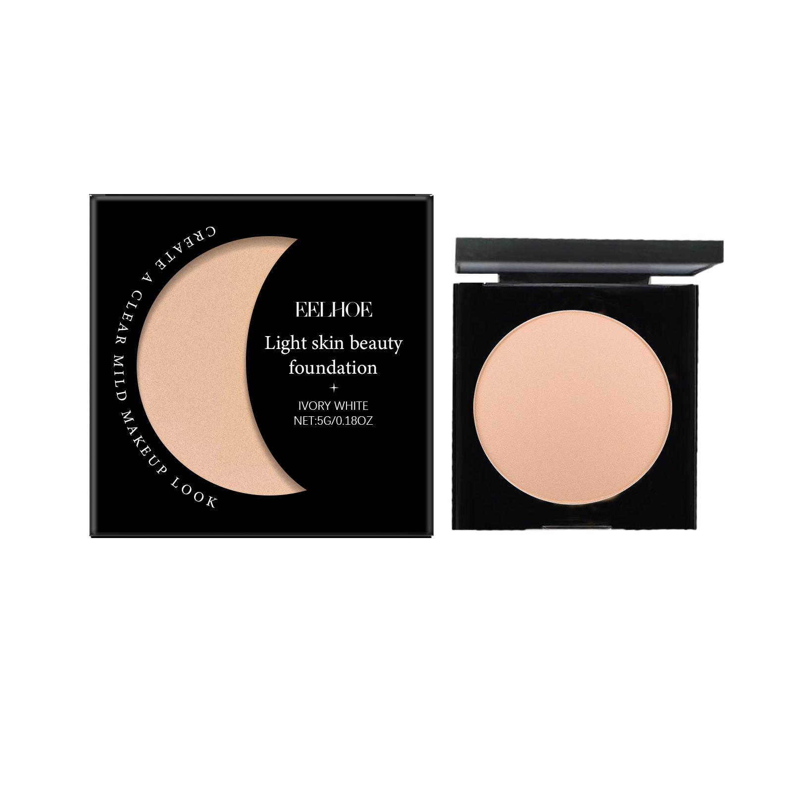 EELHOE Hydrating Concealer Foundation (Ivory White) Lightweight Moisturizing Translucent Suitable for Oily and Dry Skin Foundation